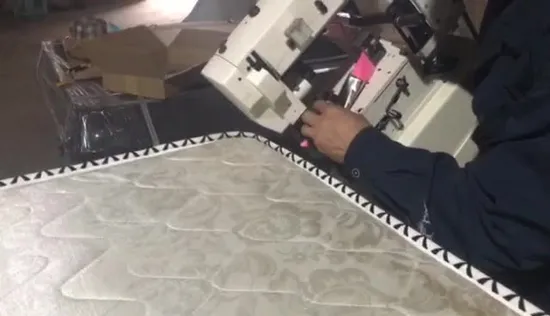 自動マットレステープエッジ縫製マットレス製造機
