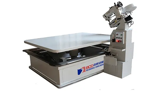 マットレステープエッジバンド機（垂直上下式）